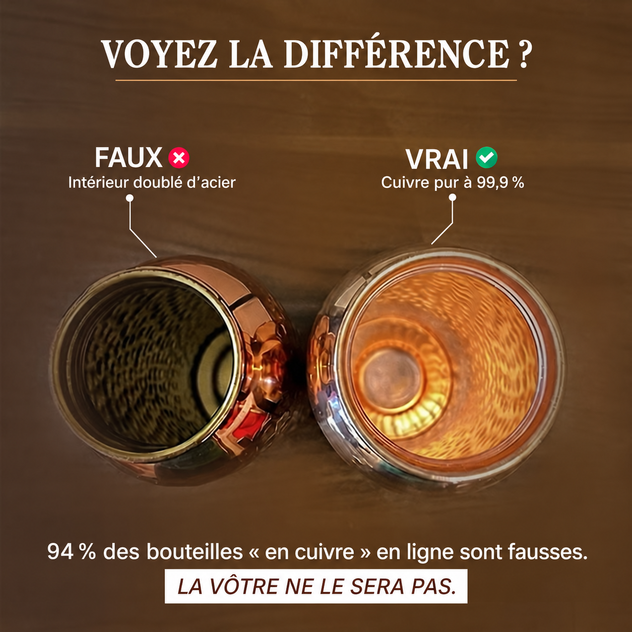 À chaque remplissage, votre bouteille en plastique vous laisse quelque chose
