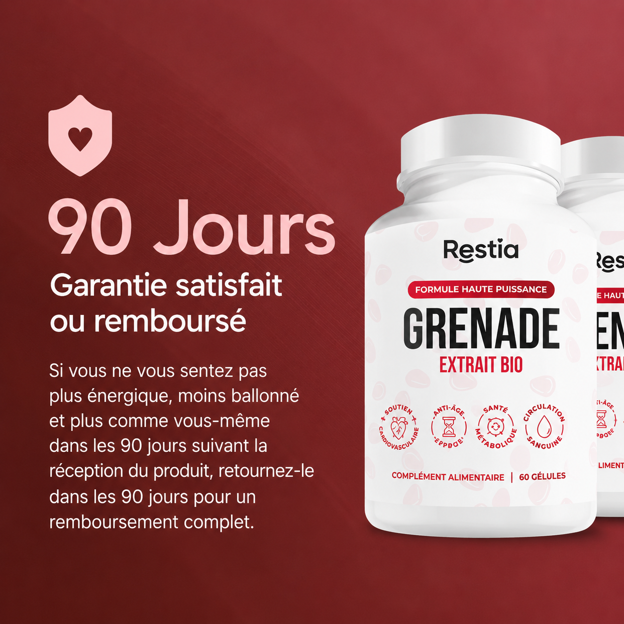 Organic Pomegranate Extract Capsules