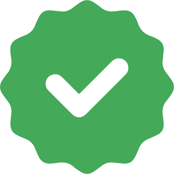 Verified guarantee badge