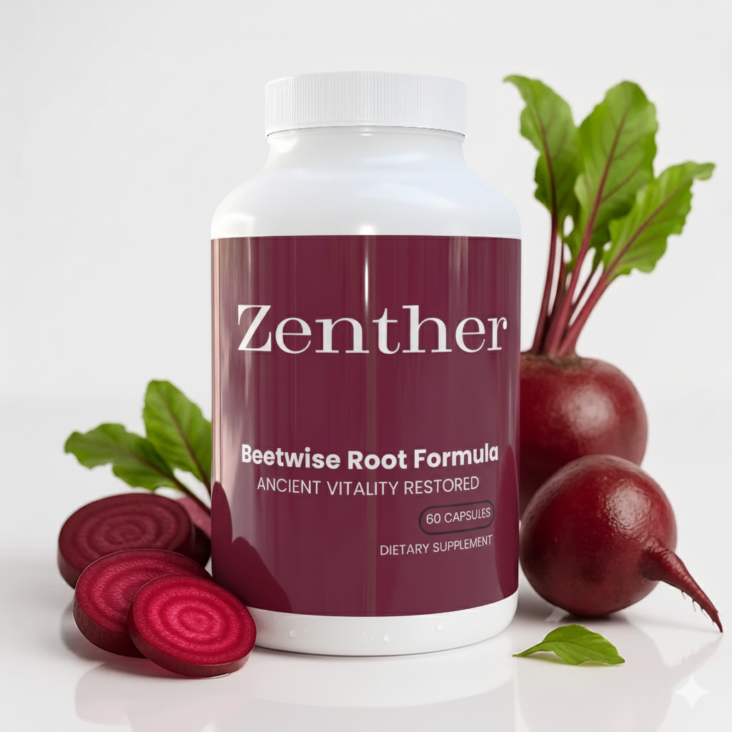 BeetWise bottle with beets