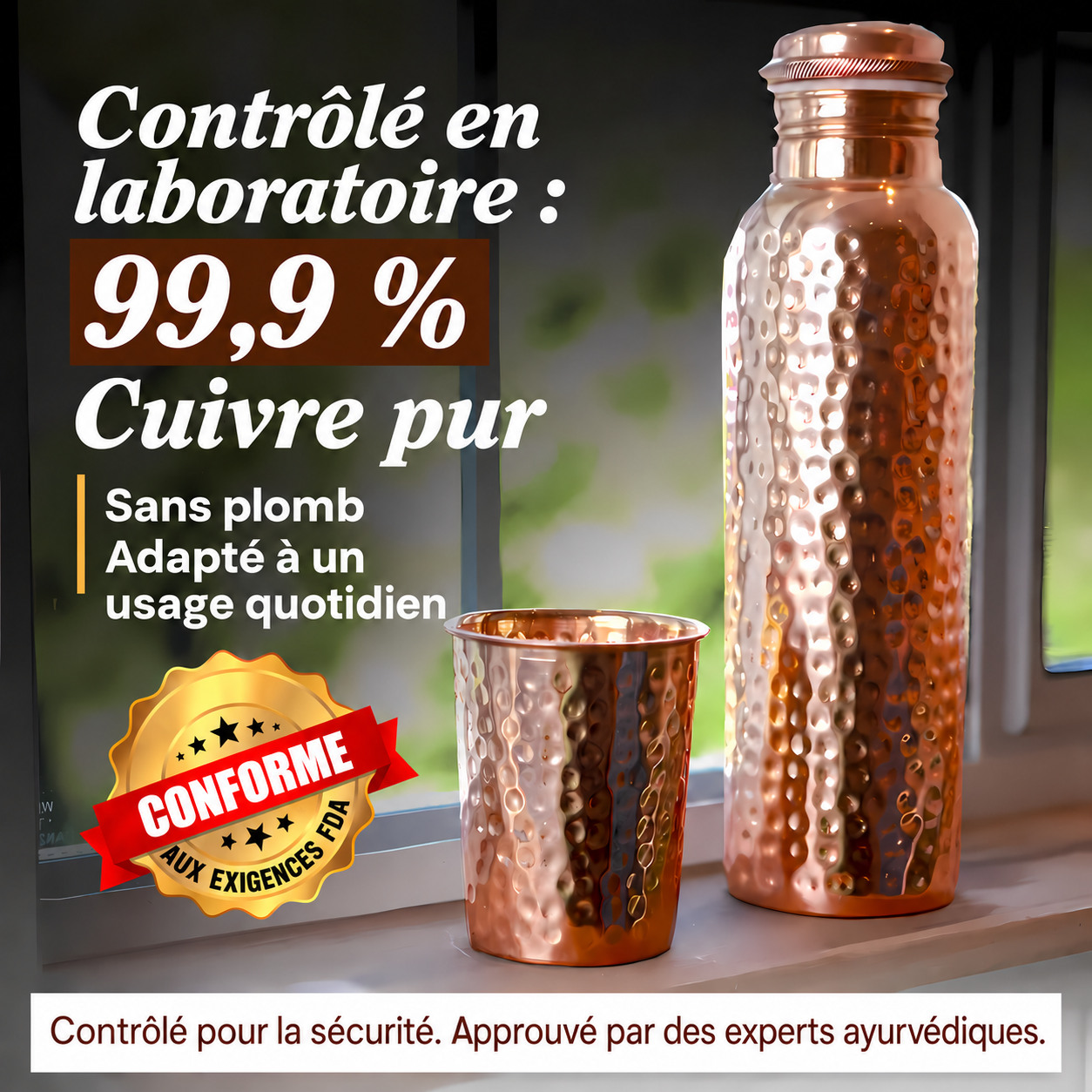 De nombreuses gourdes « en cuivre » sont des imitations. Voici comment les reconnaître.